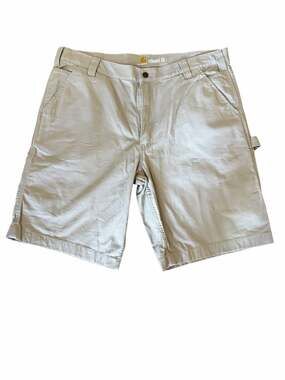 Carhartt Relaxed Fit Utility Carpenter Work Shorts, Size 40, Khaki/Tan